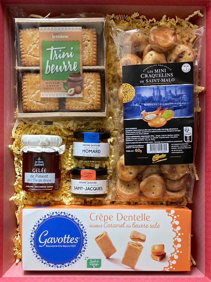 Panier Douceurs de Breizh
