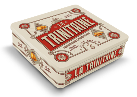Coffret 1/4 Fer Vintage beige