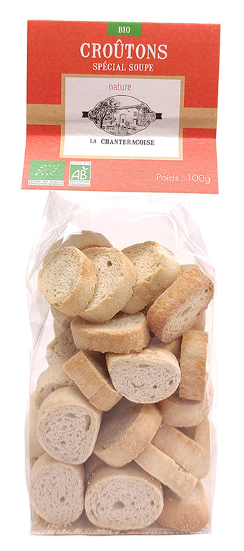 Croûtons BIO Nature 100g La Chanteracoise
