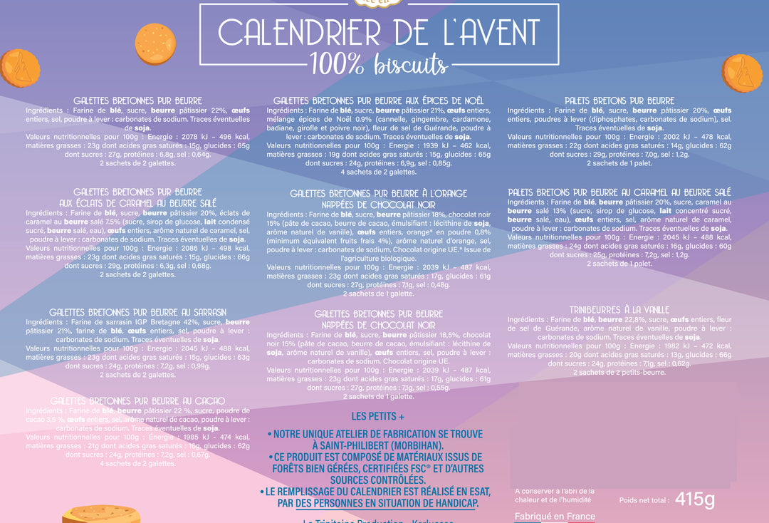 Calendrier de l’Avent 2026