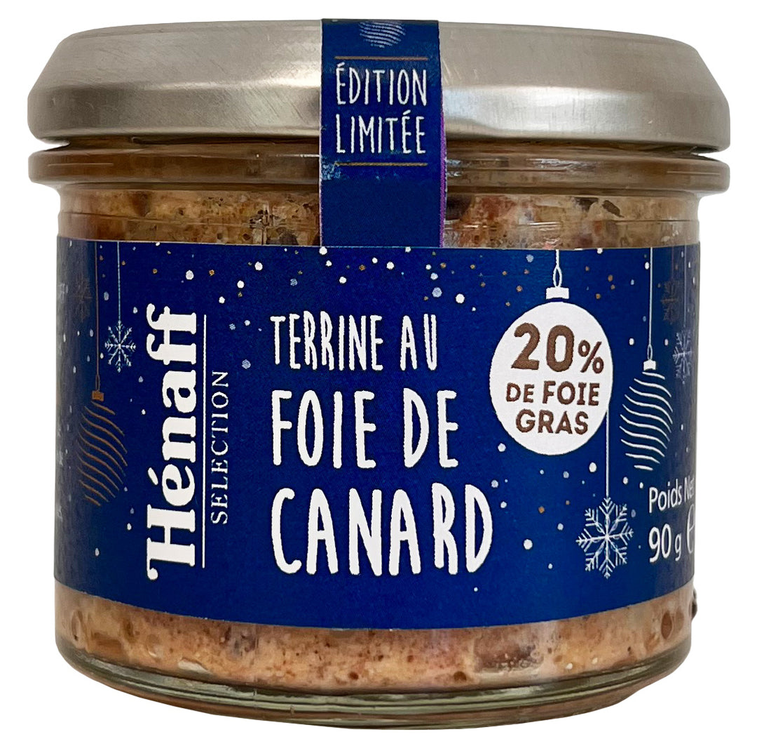 Terrine au foie de canard de noël