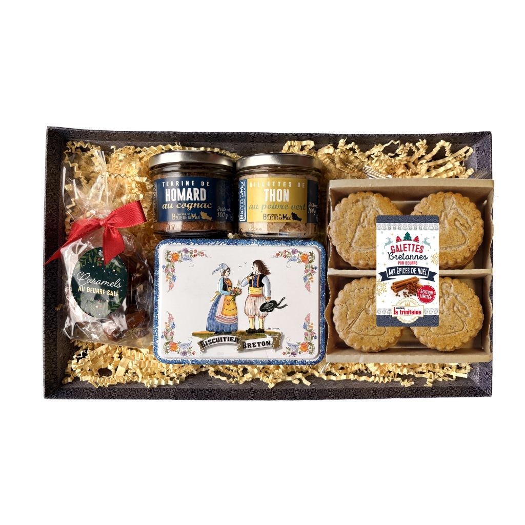 Panier garni breton – Douceurs et saveurs de Noël