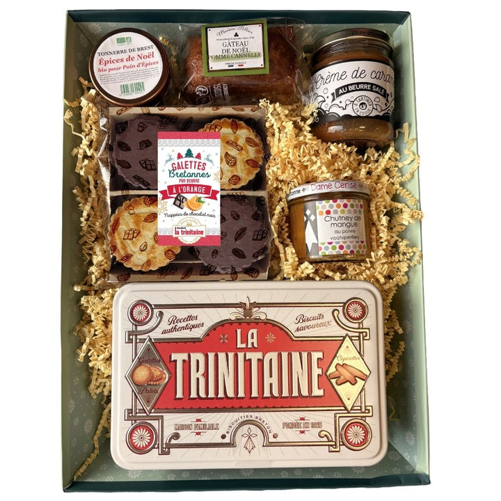 Panier garni breton de Noël – Tradition et gourmandises