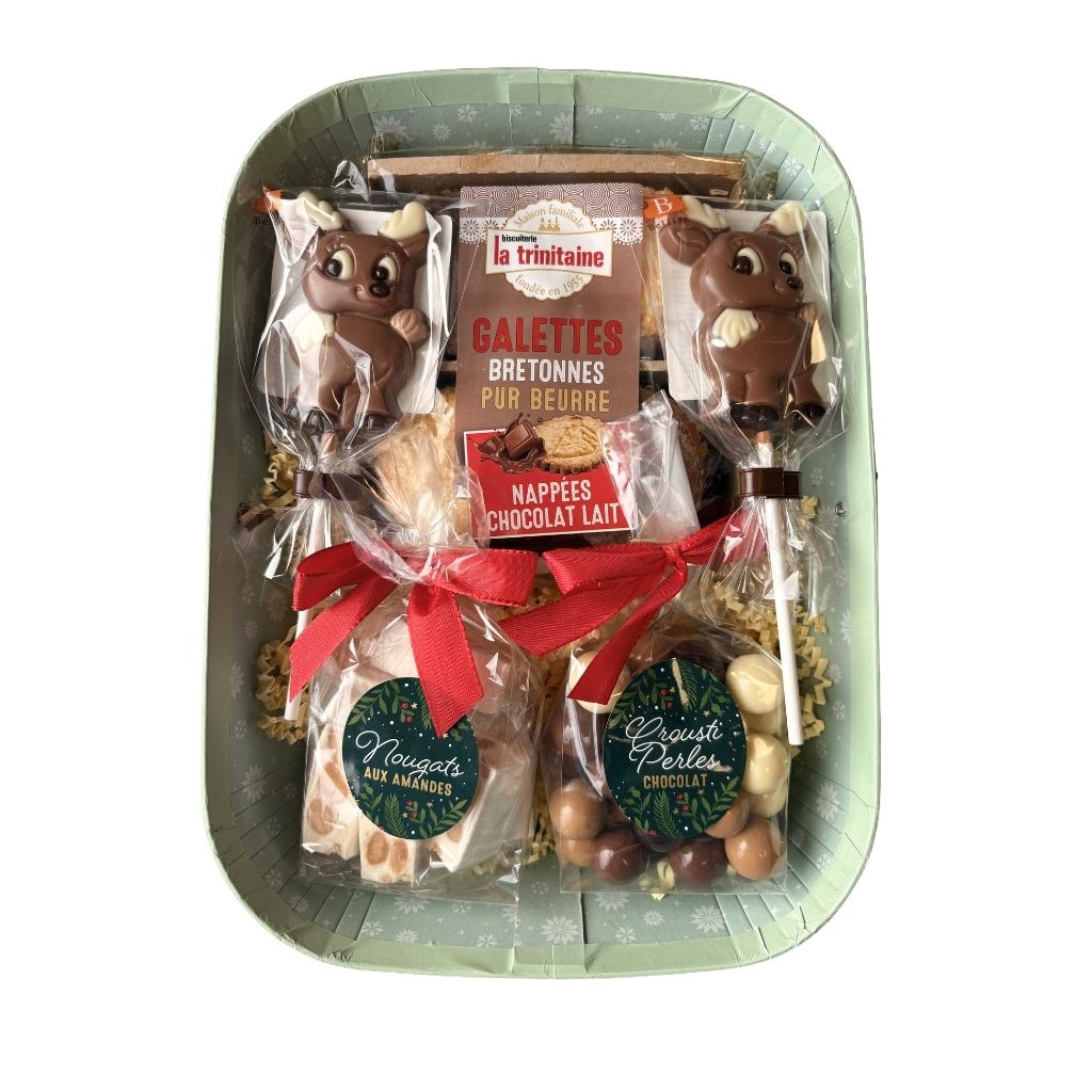 Panier gourmand de Noël - Tout chocolat