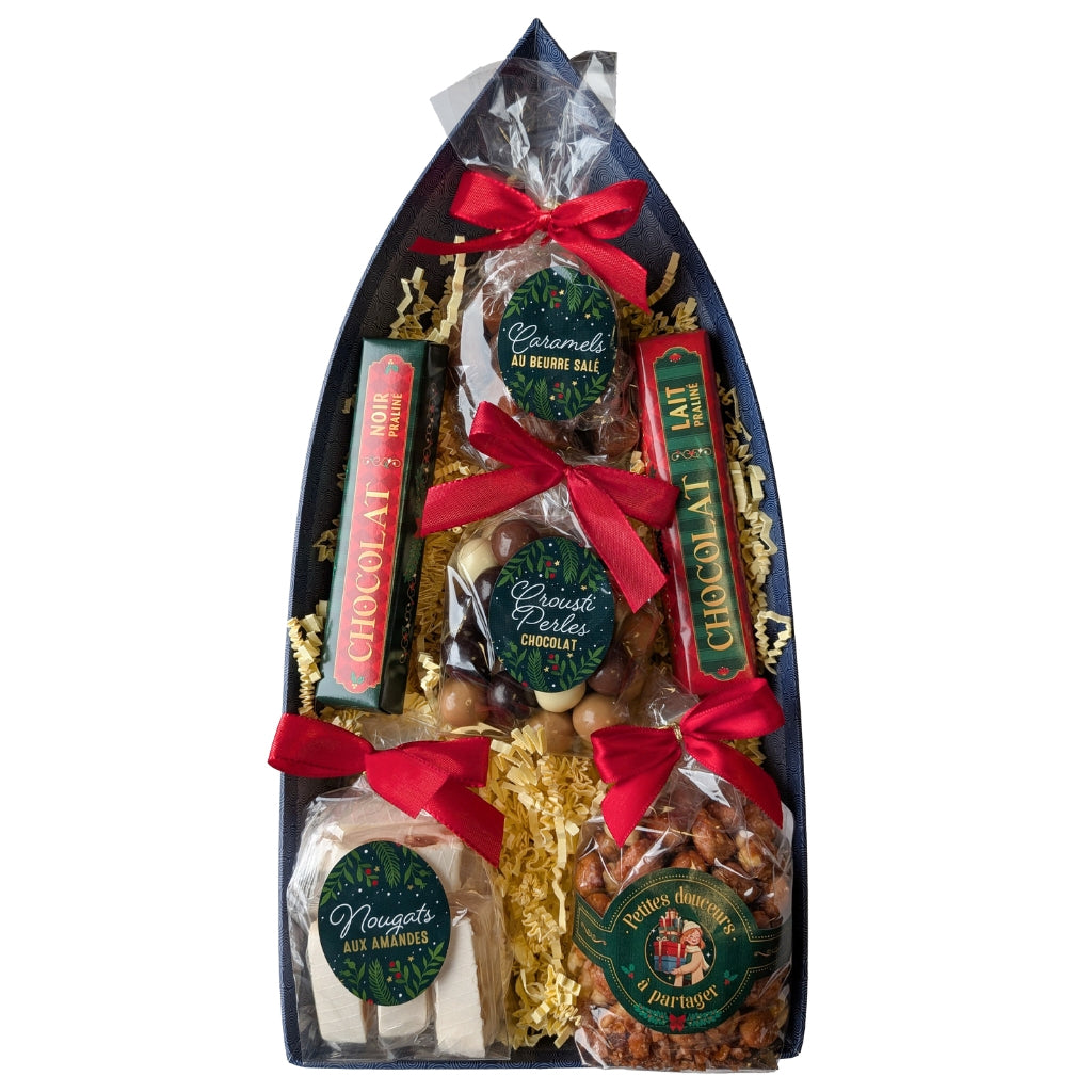 Panier gourmand de Noël – La Barque aux Douceurs