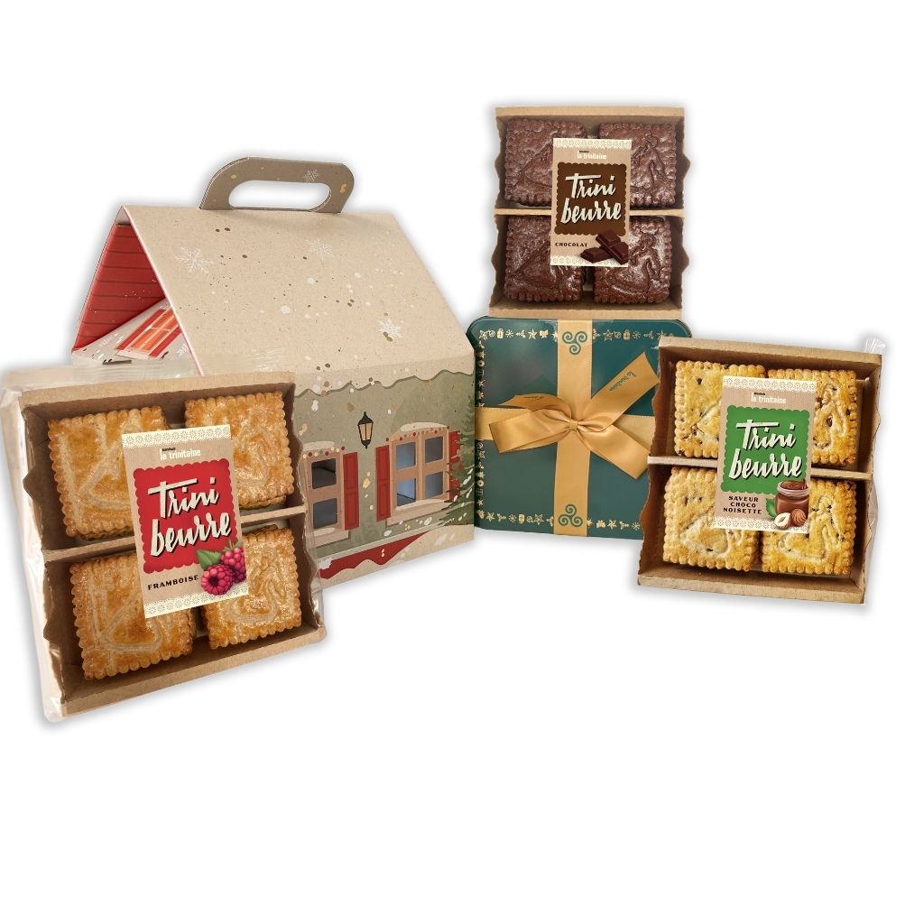 Valisette gourmande de Noël – La maison des biscuits bretons