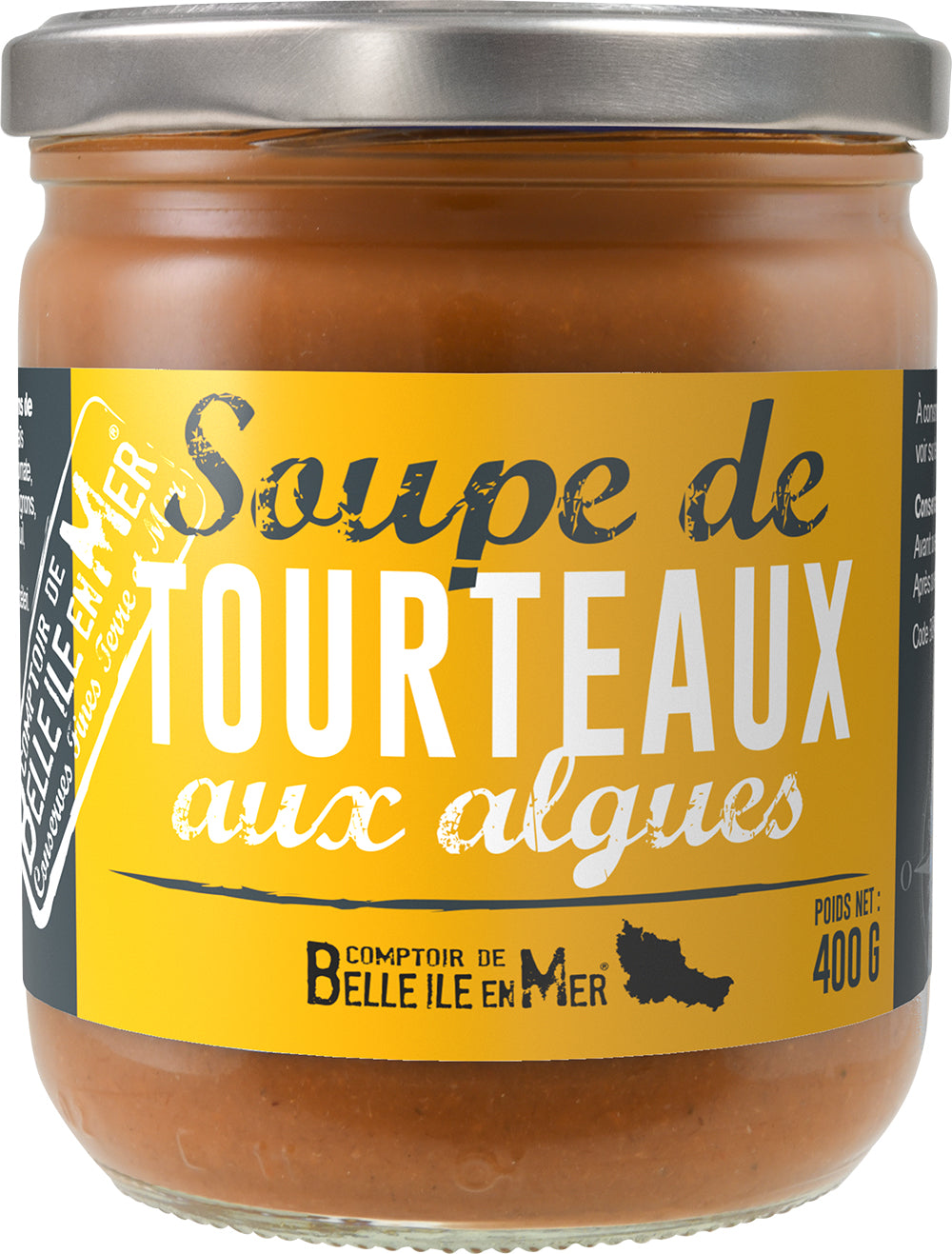 Soupe de tourteaux aux algues 400g