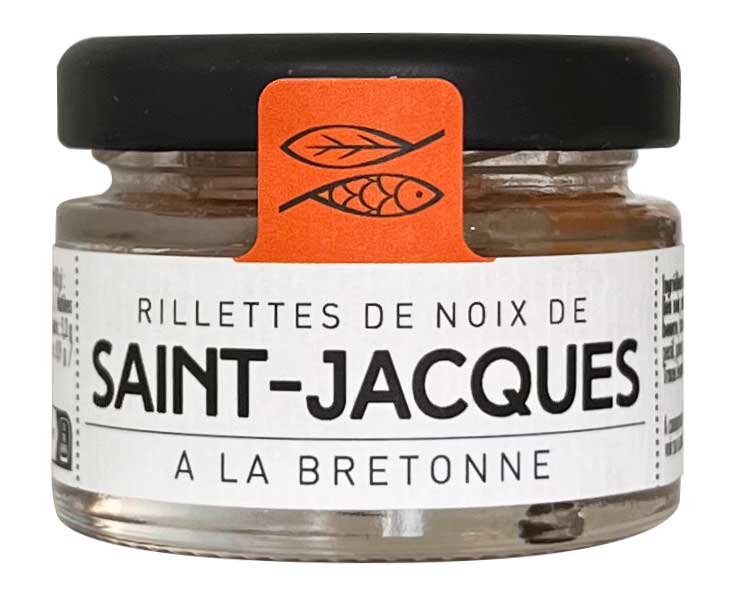 Rillette de noix d Saint-Jacques à la bretonne