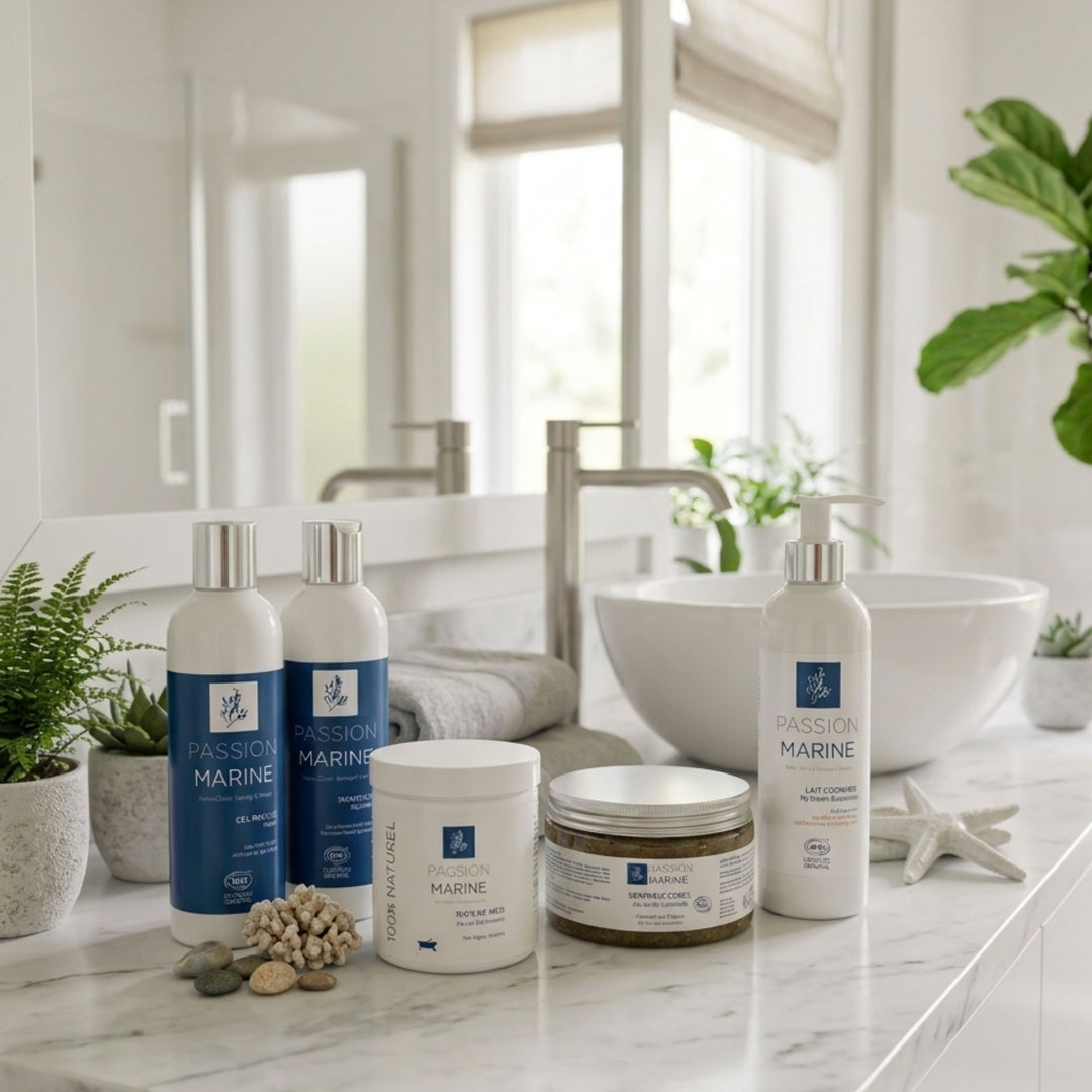 Coffret Soin Breton Bio : Cosmétique Marine &amp; Sel de Guérande