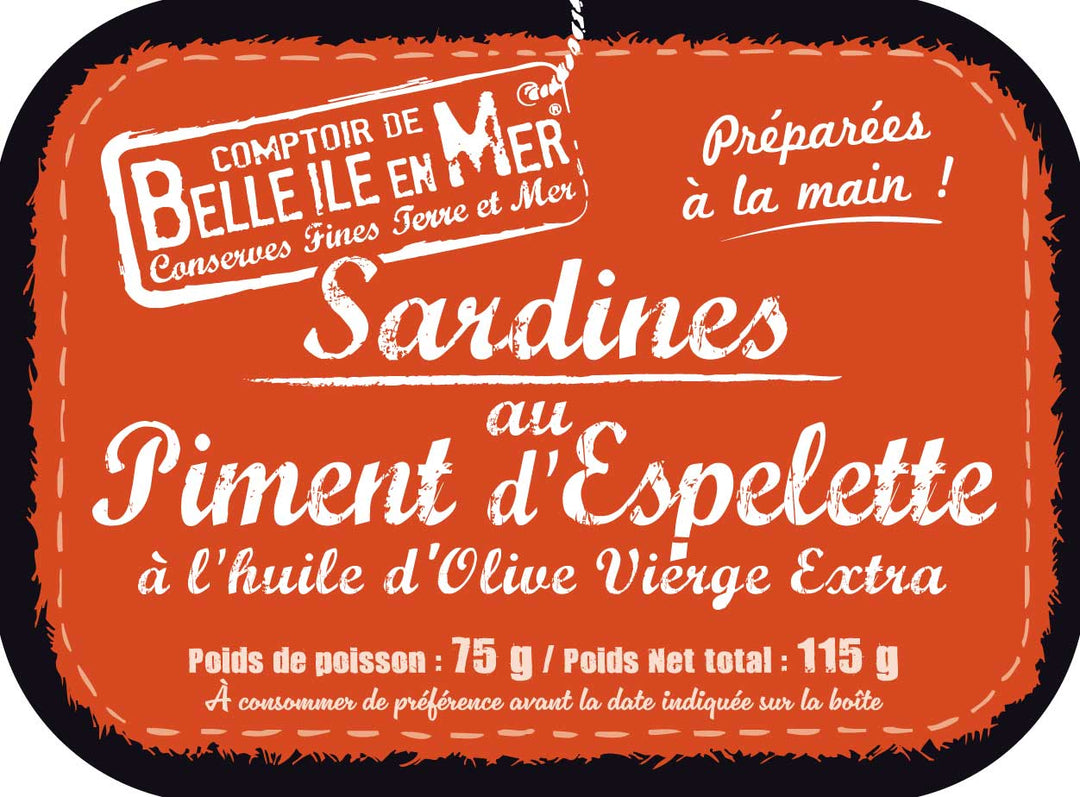 Sardines au piment d&