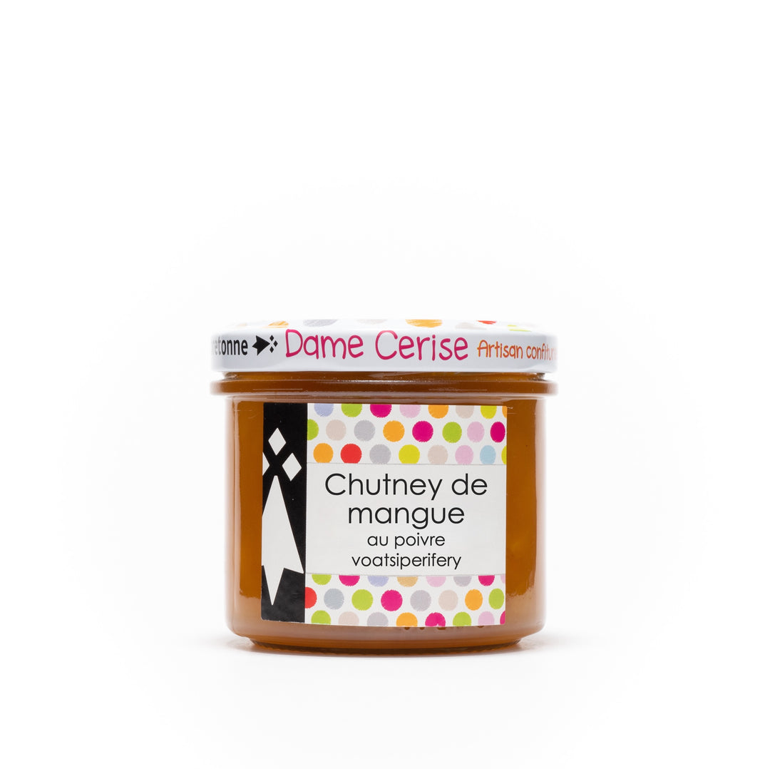 Chutney de mangue au poivre Voatsiperifery – 135 g