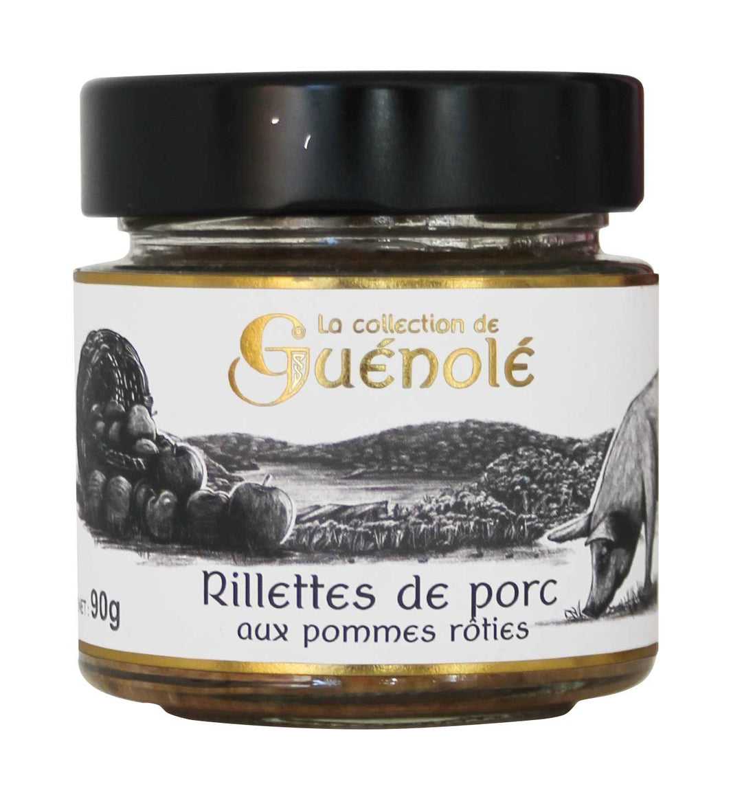 Rillettes de porc aux pommes rôties - bio - Collection Guénolé – 90 g