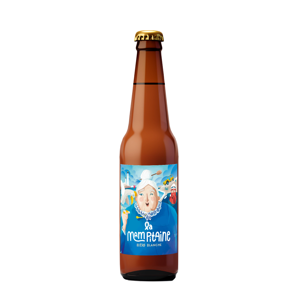 Bière Blanche Mam Pitaine Bio – 33 cl