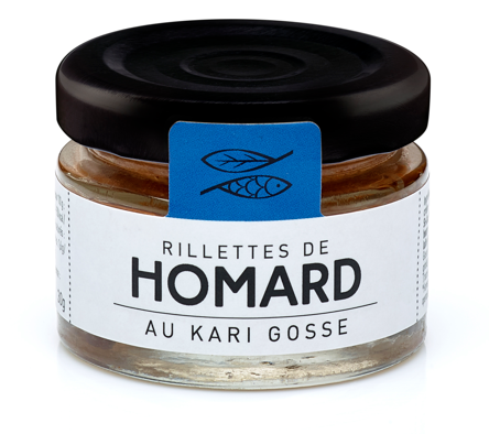 Rillettes de Homard au Kari Gosse – 30g