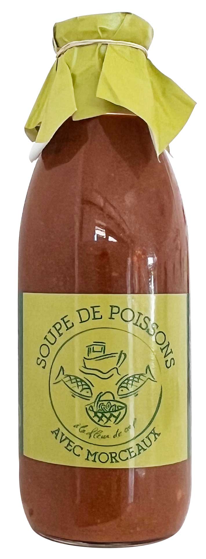 Soupe de poissons avec morceaux 950g