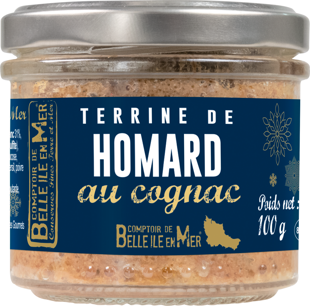 Terrine de homard au cognac - festif – 100 g
