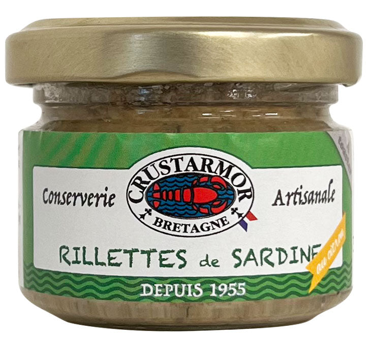 Rillette sardine - 50g - Crustarmor