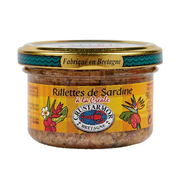 Rillettes de sardines à la créole - Crustarmor