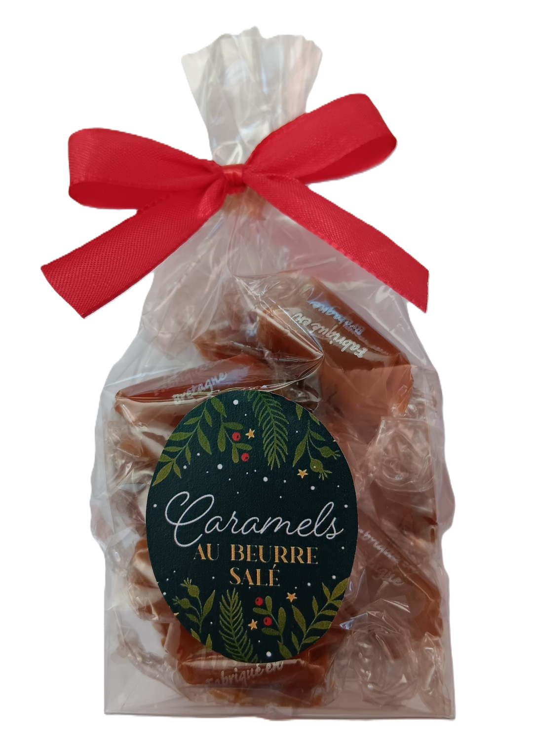 Caramels tendres au beurre salé ruban rouge