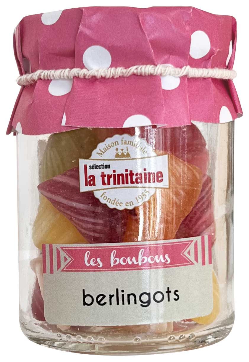 Berlingots aux fruits en petit pot