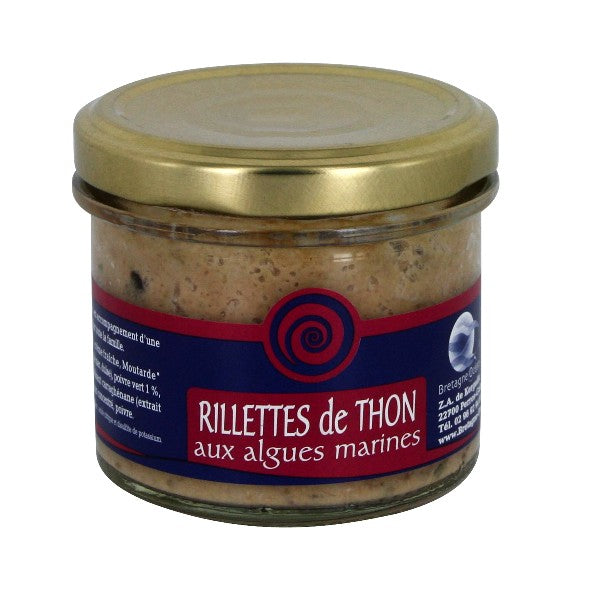 Rillettes de thon aux algues marines - Crustarmo
