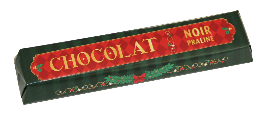Chocolat noir praliné de Noël – 45 g