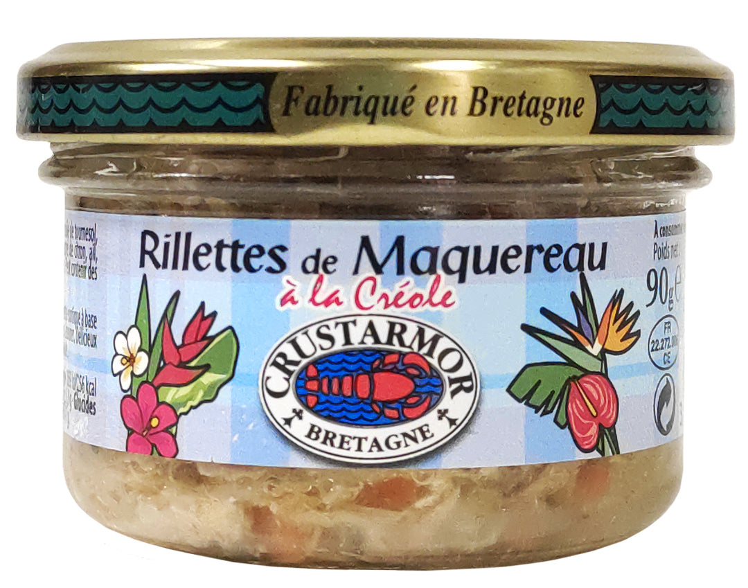 Rillettes de maquereau à la créole - Crustarmor