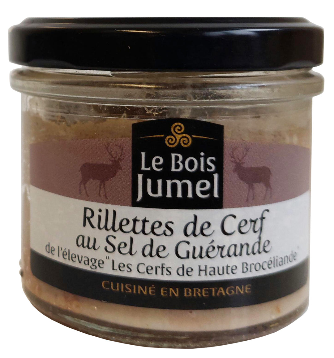 Rillettes de cerf au sel de Guérande