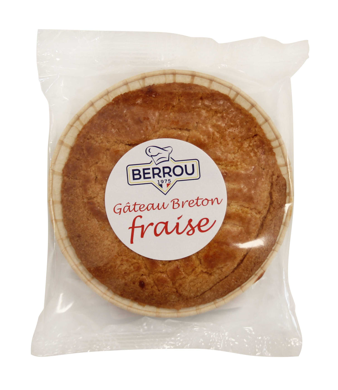 Petit gâteau breton à la fraise