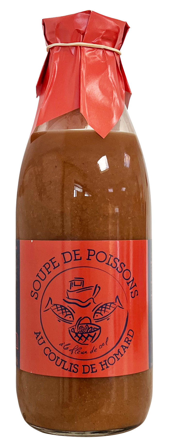 Soupe de poissons au coulis de Homard -950g
