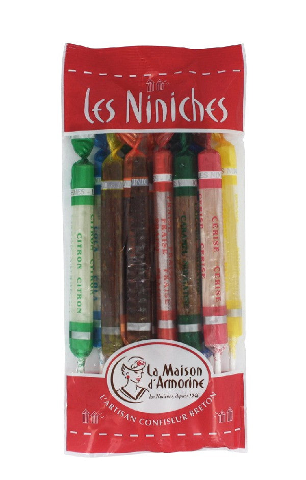 Niniches de Quiberon aux fruitsx6 et aux caramelx6
