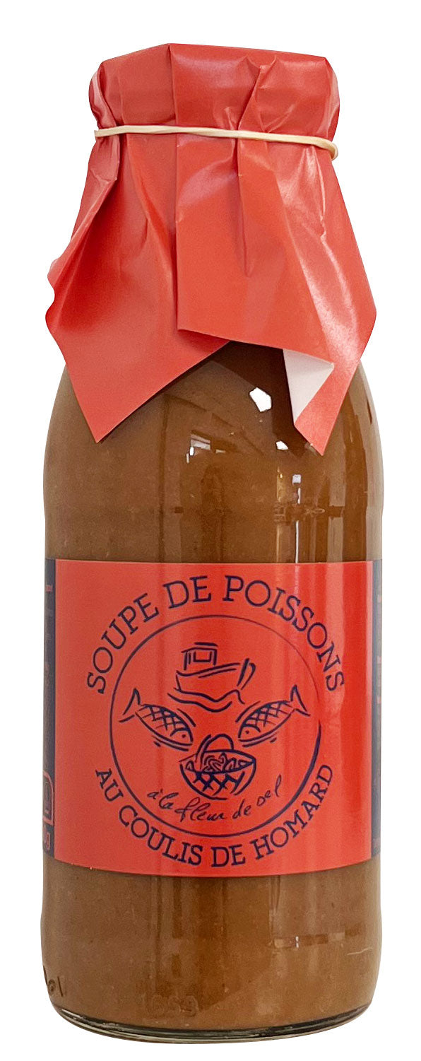 Soupe de poissons au coulis de Homard -480g
