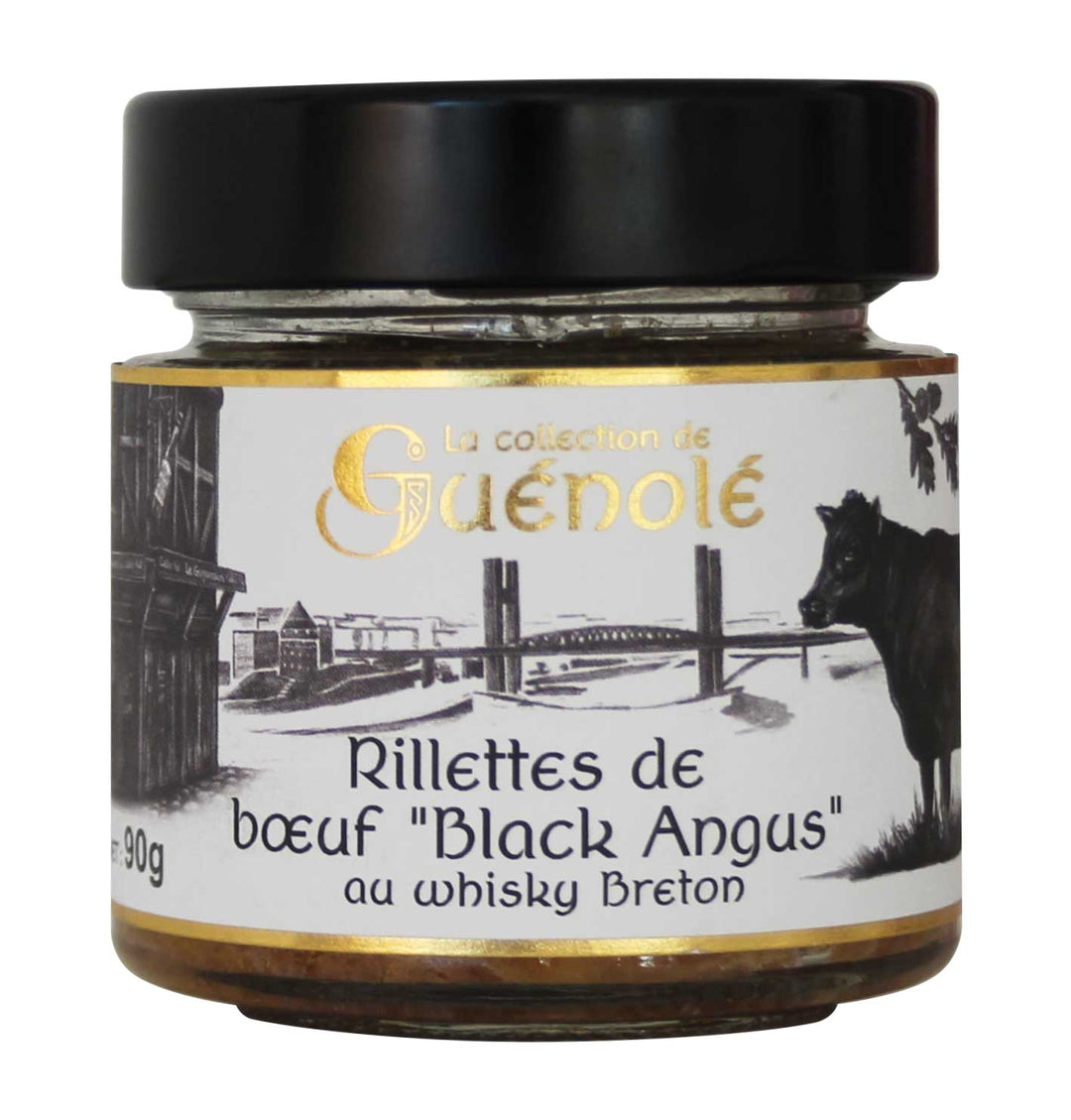 Rillettes de bœuf « Black Angus » au whisky Breton - Collection Guénolé – 90 g