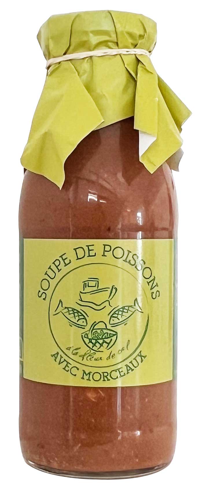 Soupe de poissons avec morceaux 480g