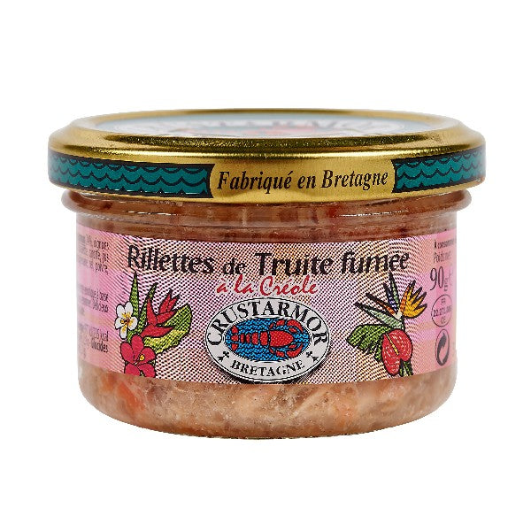 Rillettes de truite fumée à la créole- Crustarmor