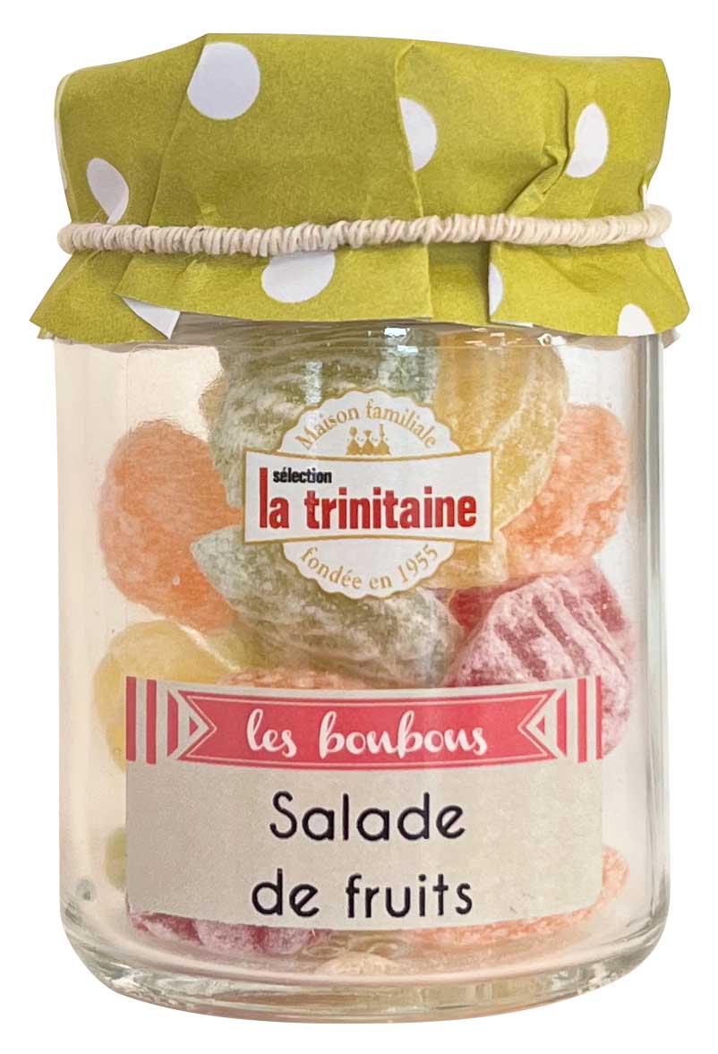 Salade de fruits en petit pot