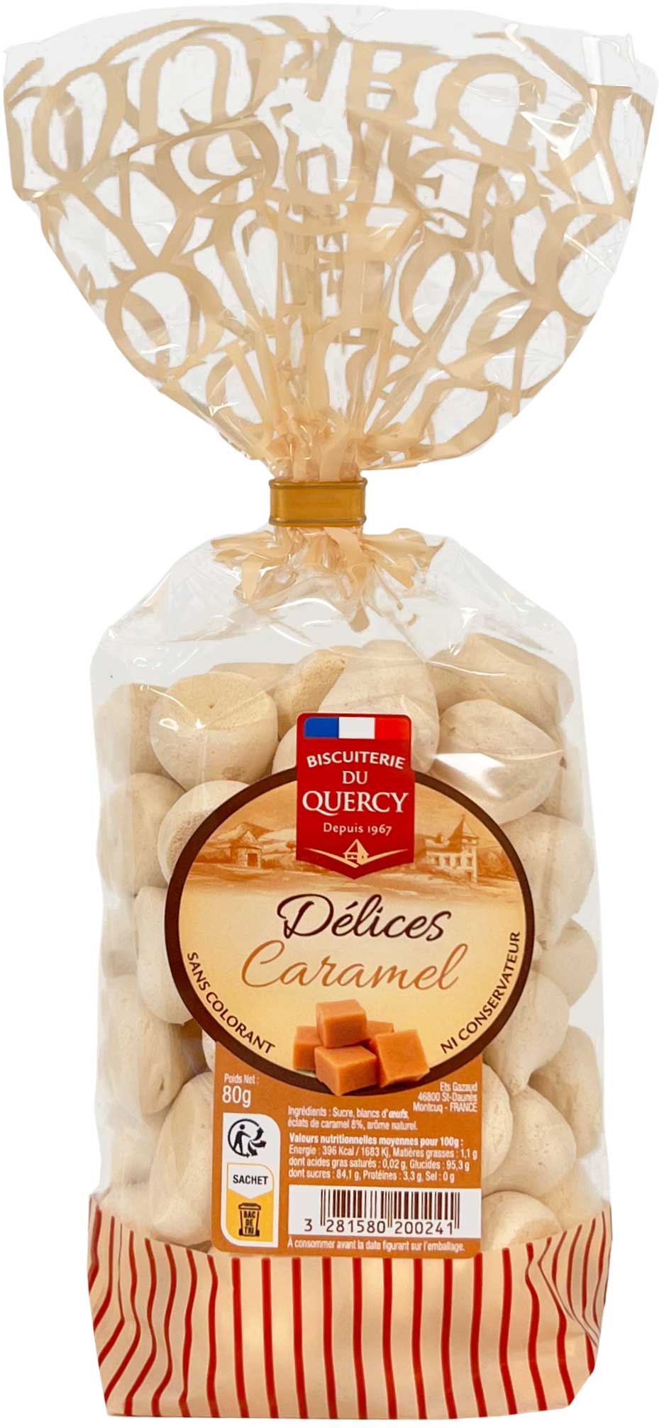 Meringues aux Éclats de Caramel