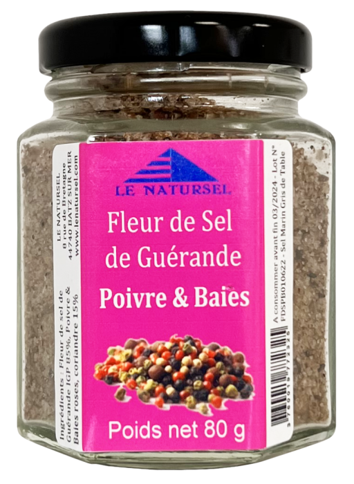 Fleur de sel de Guérande - Poivre et sel, achat, magasin, conseil, recette