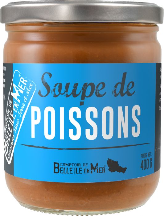 Soupe 3 poissons aux algues