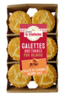 Galettes bretonnes pur beurre aux éclats de caramel