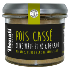 Pois cassé aux olives vertes et noix de cajou 