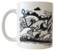 Mug droit noir & blanc MAD Bzh