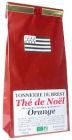 Thé noir de Noël bio aux algues et à l'orange