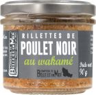 Rillettes de poulet noir au wakamé