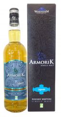 Whisky breton Armorik « Légende » BIO. 43% vol. 70cl