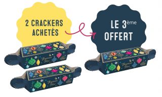 Lot de 3 Crackers Festifs – Offre spéciale