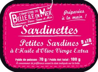 Sardinettes à l'huile d'olive vierge extra