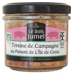 Terrine de Campagne au Piment Bio