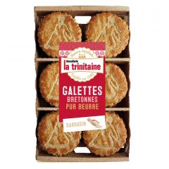 Galettes bretonnes pur beurre au Sarrasin