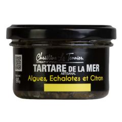 Tartare d'algues à l'échalote et au citron